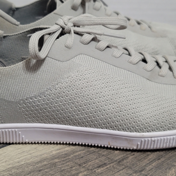 Men's Flux Adapt Trainers Light Gray Zero Drop Barefoot Sneakers Knit Shoes Sz9 - Picture 3 of 10